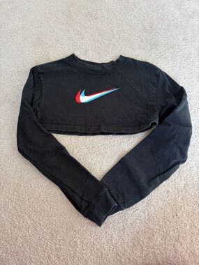 Nike W Black Bolero Top